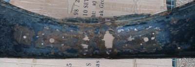 Po odstranění výztuh