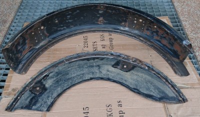 Sajdový blatník v procesu odrezení